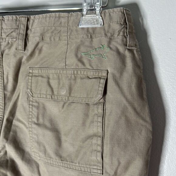 Horny Toad tan cropped chino hiking pants size 8 - Picture 9 of 9